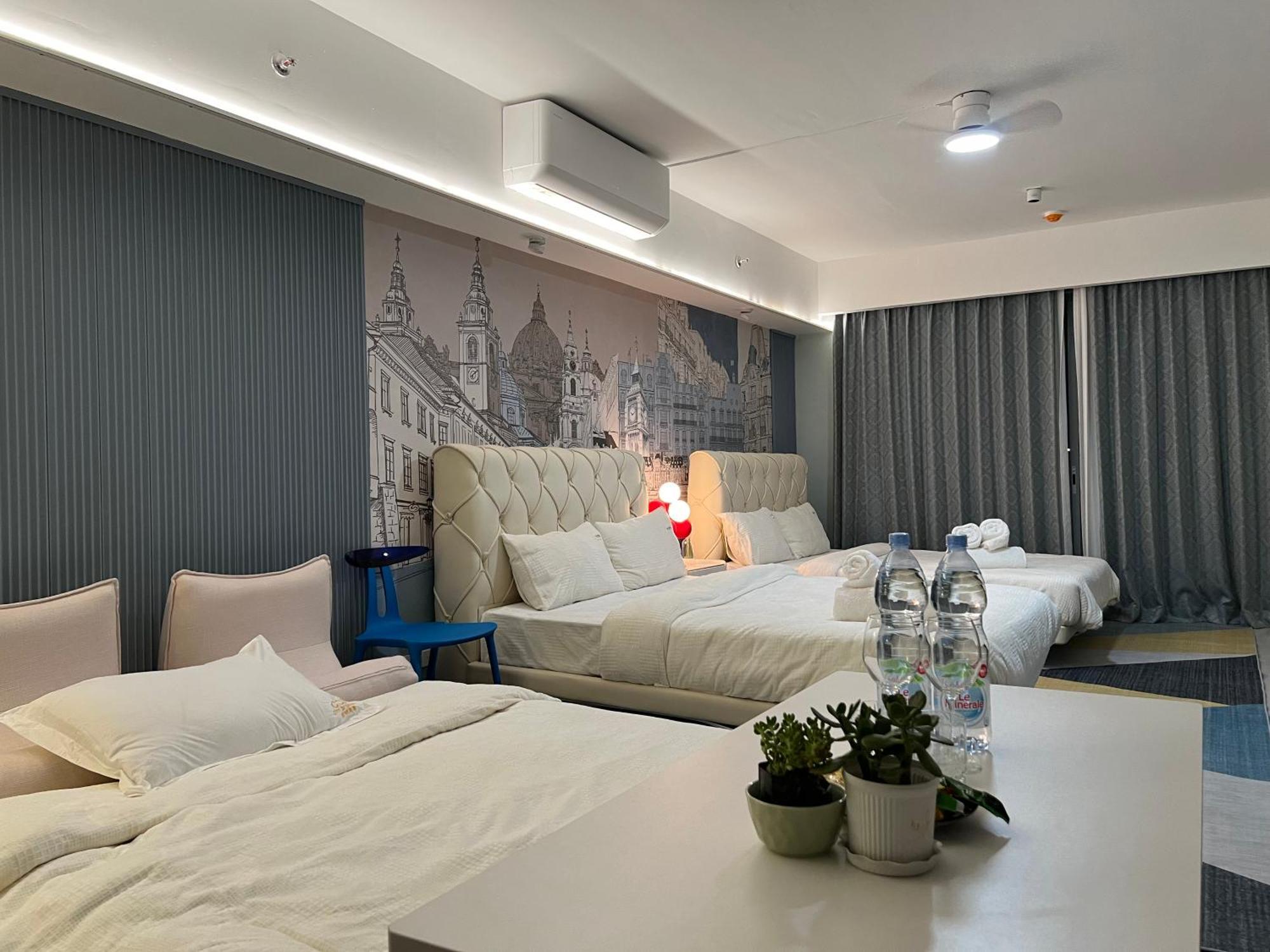 Luxurious European Style Penthouse Modern Apart Ment Cross City Of Dreams Okada Solaire Moa Airport Манила Экстерьер фото